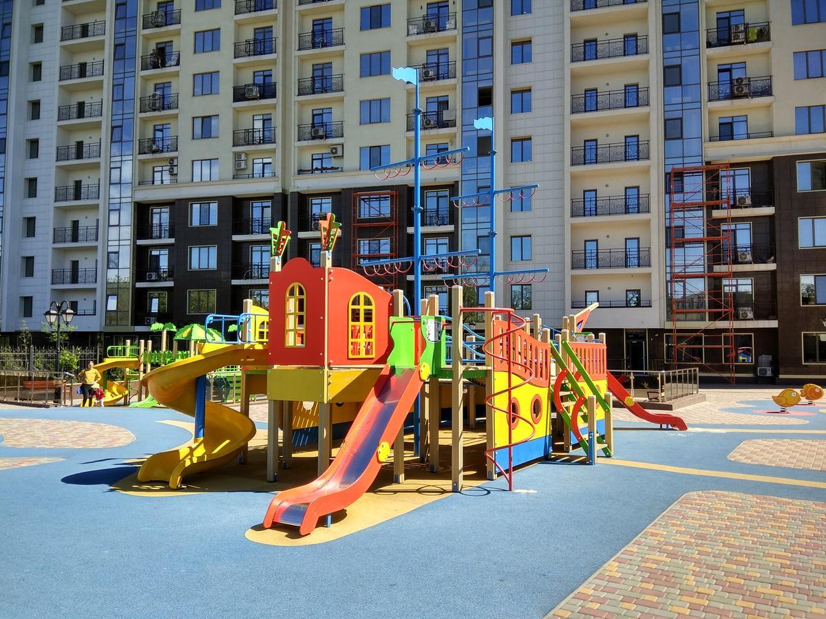 Аркадия Студия С Балконом Частичный Вид Моря Первая Линия От Моря Odessa Buitenkant foto